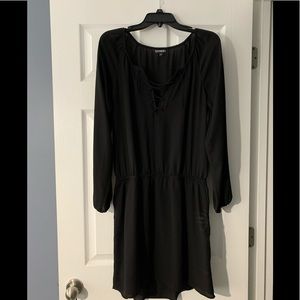 Express dress with tie up neck line - Medium